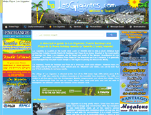 Tablet Screenshot of losgigantes.com